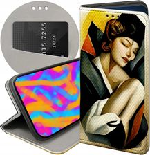Etui Z Klapką Do Zte Axon 7 Mini Art Deco Łempicka Tamara Barbier