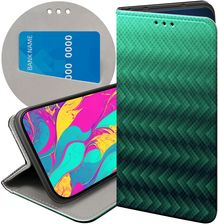 Etui Z Klapką Do Zte Blade V8 Zielone Grassy Green Futerał Case