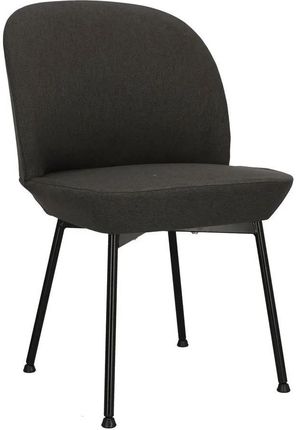Elior Ciemnoszare Krzesło Metalowe Kuchenne Zico 3X 34598