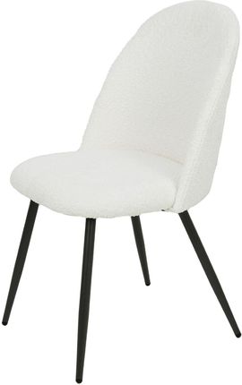 Nl Home Krzesło Vuoto Boucle Biały 10036