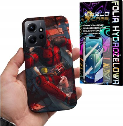 Etui Do Xiaomi Note 12 4G Deadpool Marvel Filmowe Folia