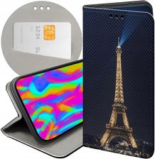 Etui Z Klapką Do Zte Blade V8 Paryż Francja Eiffel Futerał Case