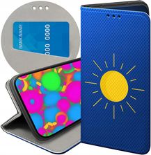 Etui Z Klapką Do Zte Blade V8 Słońce Planety Sun Futerał Pokrowiec