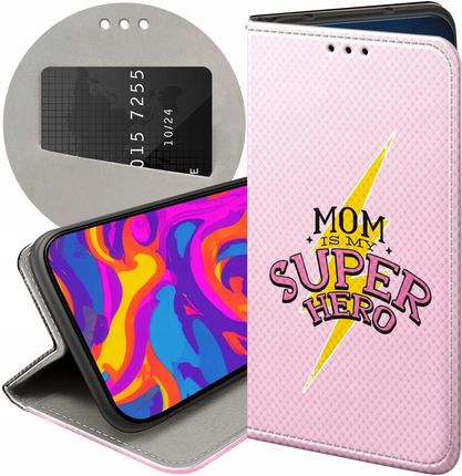 Etui Z Klapką Do Motorola Moto G54 5G Dzień Mamy Matki Mama Futerał