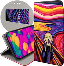 Etui Z Klapką Do Zte Blade V8 Krzyk Munch Edvard Scream Futerał