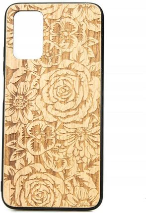Drewniane Etui Xiaomi Mi 11i Róże Aniegre