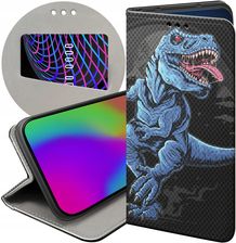 Etui Z Klapką Do Zte Axon 7 Mini Dinozaury Reptilia Prehistoryczne