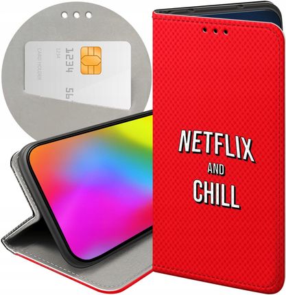 Etui Z Klapką Do Huawei Nova 10 Pro Netflix Seriale Filmy Kino Case