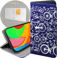 Etui Z Klapką Do Zte Axon 7 Mini Rowerowe Z Rowerem Kolarz Futerał