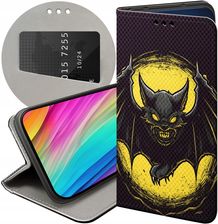 Etui Z Klapką Do Zte Blade V8 Nietoperz Bat Futerał Pokrowiec Case