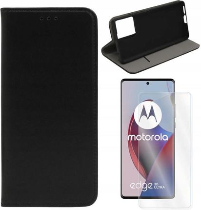 Etui do Motorola Edge 30 Ultra 5G I x30 pro 5G Smart Magnet czar Hq i Szkło