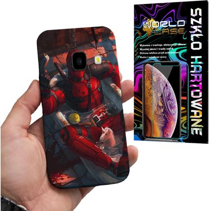 Etui Do Samsung Xcover 4 4S Deadpool Marvel Filmowe +szkło