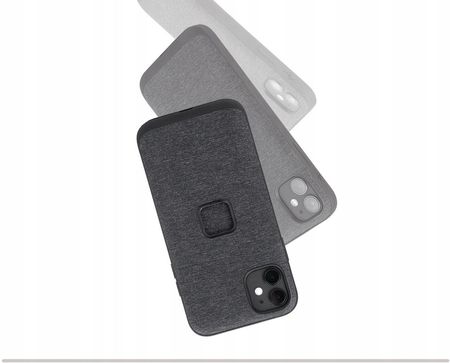 Peak Design Mobile Etui Everyday Case Fabric iPhone 14 Pro Max Szarozielo - zdjęcie 3