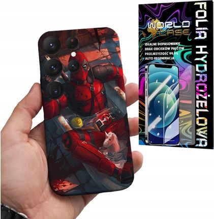 Etui Do Samsung S22 Ultra Deadpool Marvel Filmowe Folia