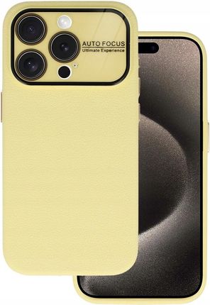 Tel Protect Lichi Soft Case do Iphone 11 żółty