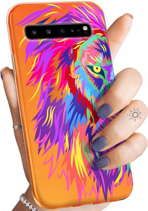 Etui Do Samsung Galaxy S10 5G Neonowe Neon Jaskrawe Obudowa Pokrowiec