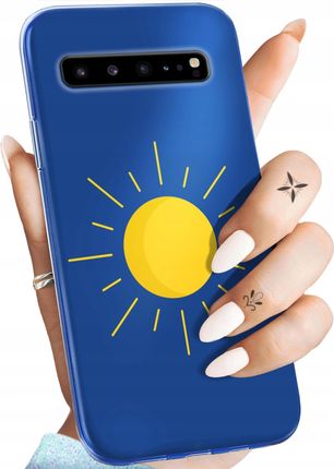 Etui Do Samsung Galaxy S10 5G Słońce Planety Sun Obudowa Pokrowiec