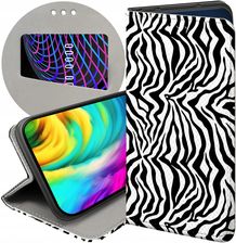 Etui Z Klapką Do Iphone 12 Pro Max Cętki Łatki Futerał Pokrowiec Case