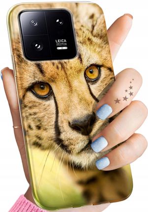 Etui Do Xiaomi 13 Pro Gepard Cętki Panterka Obudowa Pokrowiec Case