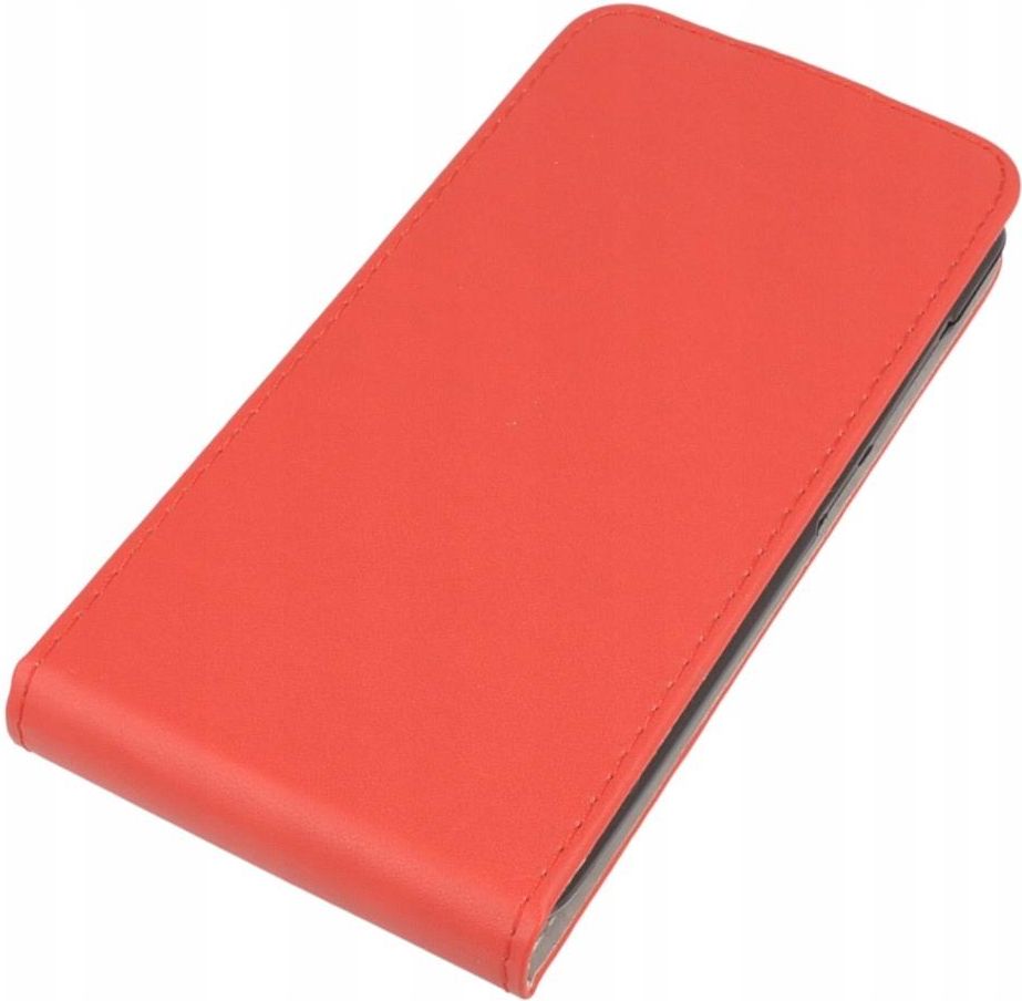 Cover Con Flip In Pelle Sintetica Per Sony Xperia E4, Nero, Custodia Protettiva Con Fodera Vellutata + 2 Pellicole Protettive In Omaggio
