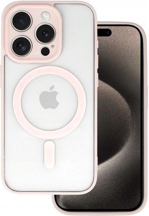 Acrylic Color Magsafe Case do Iphone 12 Pro jasnoróżowy