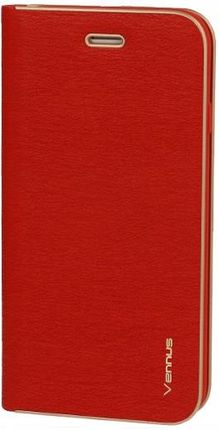 Etui Kabura Vennus Book z ramką do Iphone 12 Mini czerwona