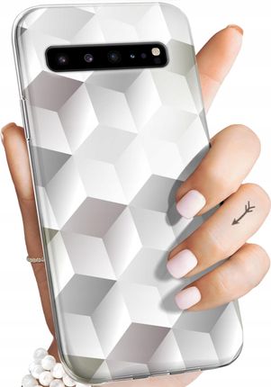 Etui Do Samsung Galaxy S10 5G 3D Geometryczne Iluzja Obudowa Case