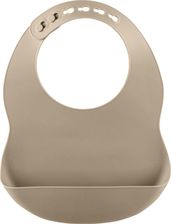 Zdjęcie Zopa Silicone Bib Pastel 1Szt. Śliniak Sand Beige - Bielsko-Biała
