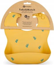 Zdjęcie Petite&Mars Piękny Śliniak Z Kieszonką Silikon - Pyskowice