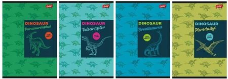 Unipap Zeszyt A5 16 Kartek Krata Dinozaur