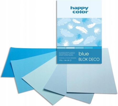 Happy Color Blok Papierów Ozdobnych A5 Do Dekoracji Szkolny