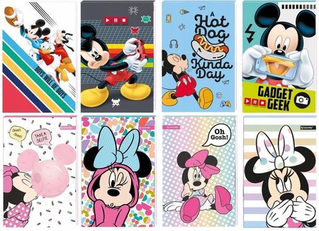 Derform Notes Z Poddrukiem A7 30 Kartek Mini Mouse Mickey