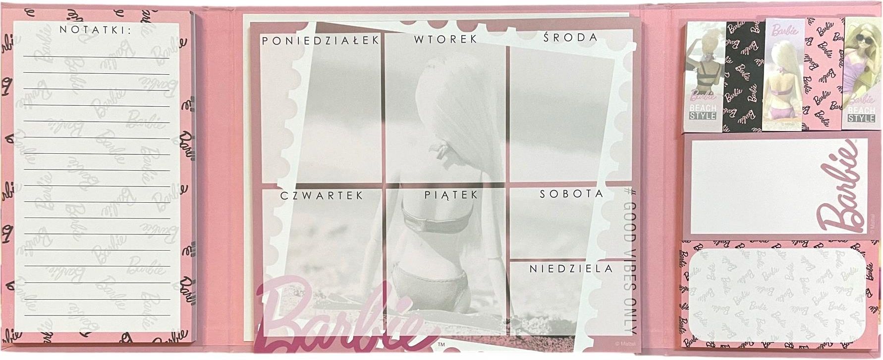 Paso Planer Tygodnia Barbie Notes Karteczki Zakładki - Ceny i opinie ...