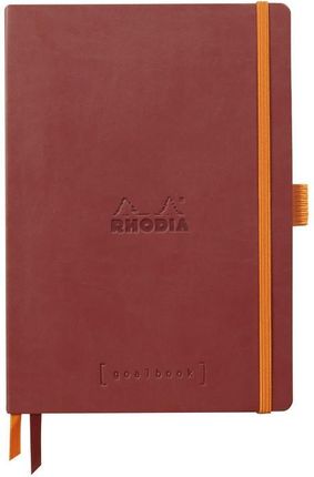 Notes Rhodia Rhodiarama Goalbook Nacarat A5 Kropki Softcover