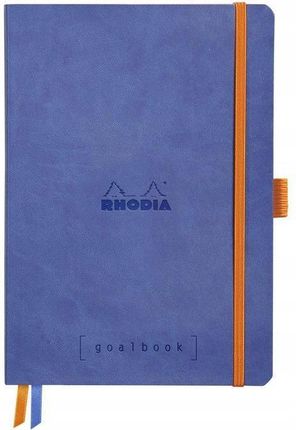 Notes Rhodia Rhodiarama Goalbook Sapphire A5 Kropki Softcover