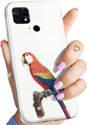 Etui Do Xiaomi Poco C40 Ptaki Ptak Papuga Koliber Obudowa Pokrowiec