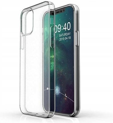 Cienkie Etui Clear Case Clear iPhone 15 Plus 6,7" transparent 1mm Pokrowiec