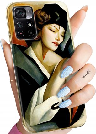 Etui Do Poco M4 Pro 5G Redmi Note 11T 5G Art Deco Łempicka Tamara