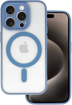 Acrylic Color Magsafe Case do Iphone 15 Plus jasnoniebieski