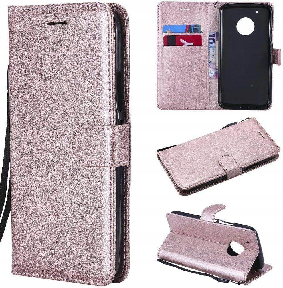 Custodia Libro Cadorabo Per Motorola Moto G5 Plus – Portafoglio Rossa Con Tasche, Chiusura Magnetica E Funzione Stand