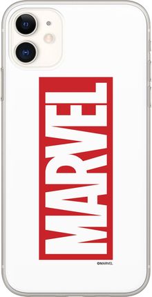 Etui Marvel do Iphone 12 12 Pro Marvel 007 Biały
