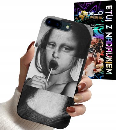 Etui Case Do Iphone 7+ 8+ Plus Mona Lisa Dla Kobiet Plecki Obudowa