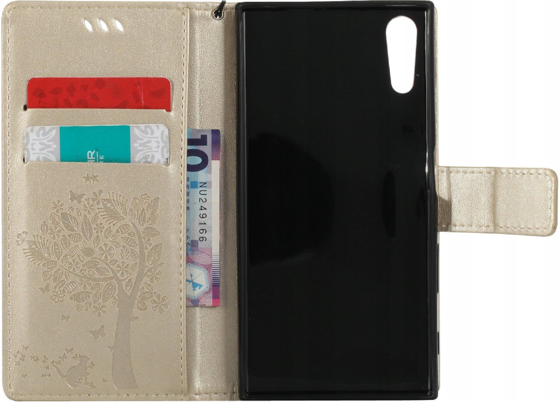 mumbi Borsa in vera pelle compatibile con Sony Xperia XZ/XZs