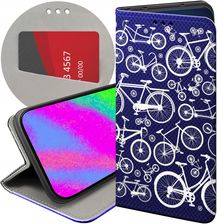 Etui Z Klapką Do Iphone 12 Pro Max Rowerowe Z Rowerem Kolarz Futerał