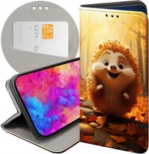 Hello Case Etui Z Klapką Do Oppo A52 Wzory Jeżyk Jeż Jeżyki Futerał Pokrowiec