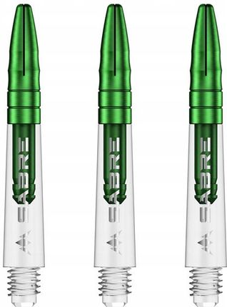 Shafty Mission Sabre Short Clear Green Top