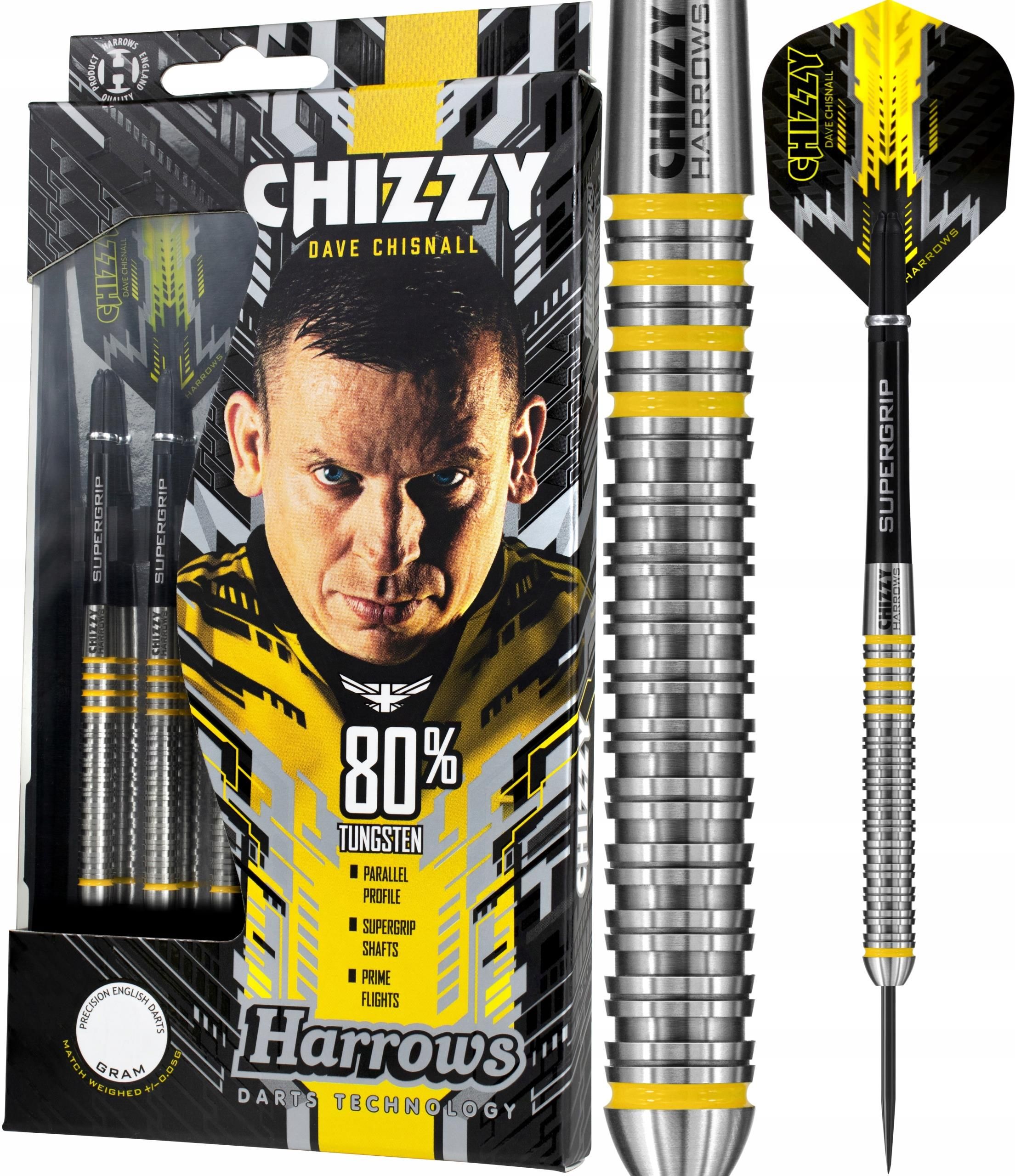 Lotki Rzutki Dart Harrows Dave Chizzy Chisnall 80% 22G - Ceny I Opinie ...