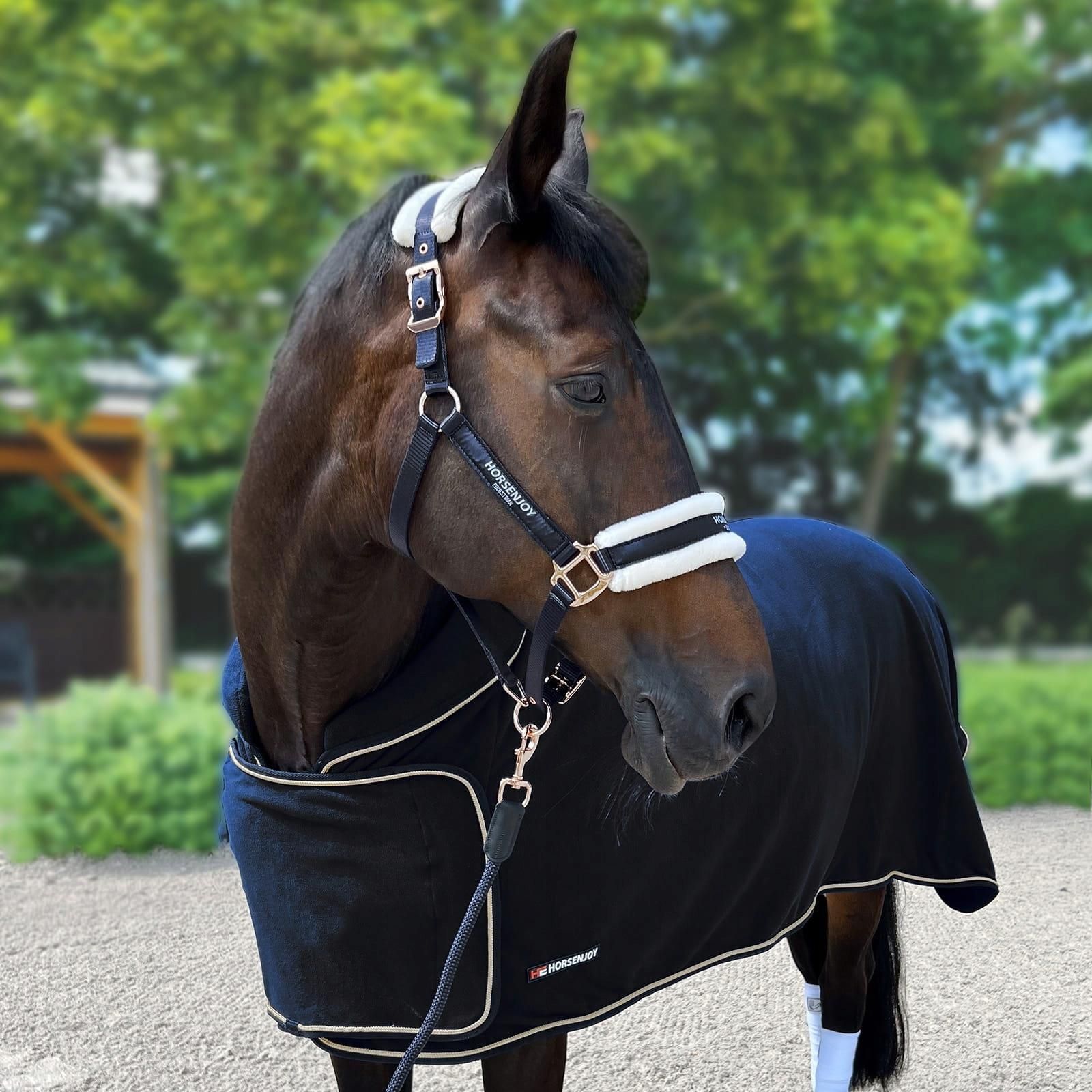 Horsenjoy Derka Polarowa Show Czarna R: 155 - Ceny i opinie - Ceneo.pl