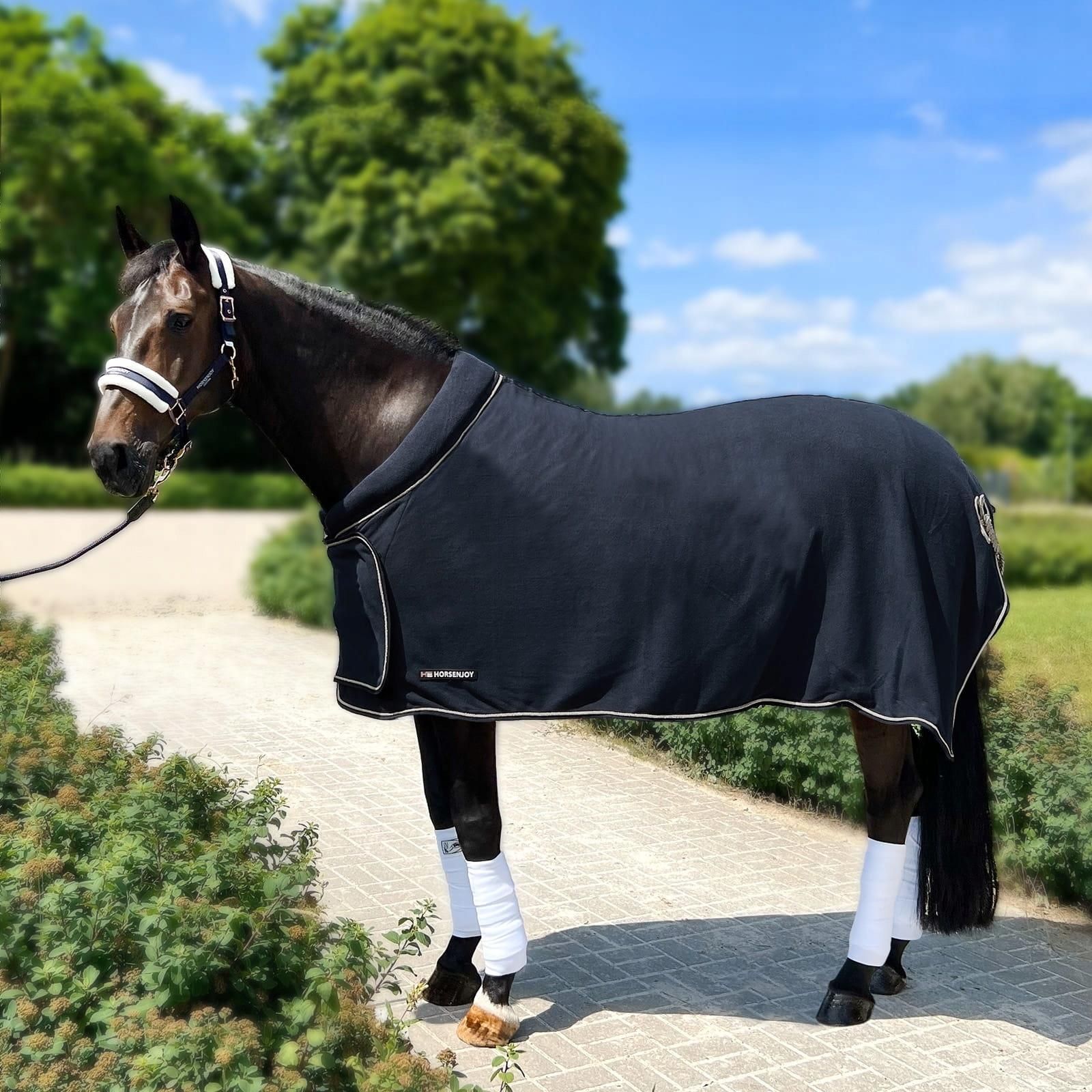 Horsenjoy Derka Polarowa Show Czarna R: 155 - Ceny i opinie - Ceneo.pl