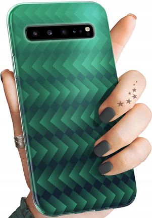 Etui Do Samsung Galaxy S10 5G Zielone Grassy Green Obudowa Pokrowiec